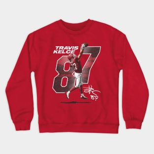 Travis Kelce Kansas City One-Handed Catch Crewneck Sweatshirt